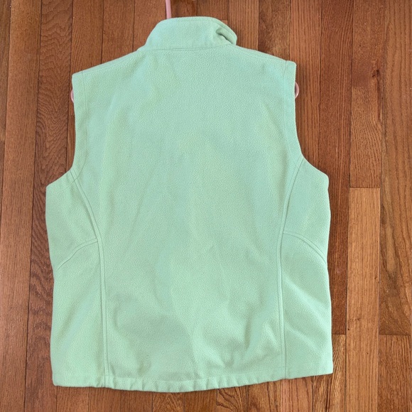 The North Face Green Wind Wall Vest Full Zip Size Large - Picture 3 of 6